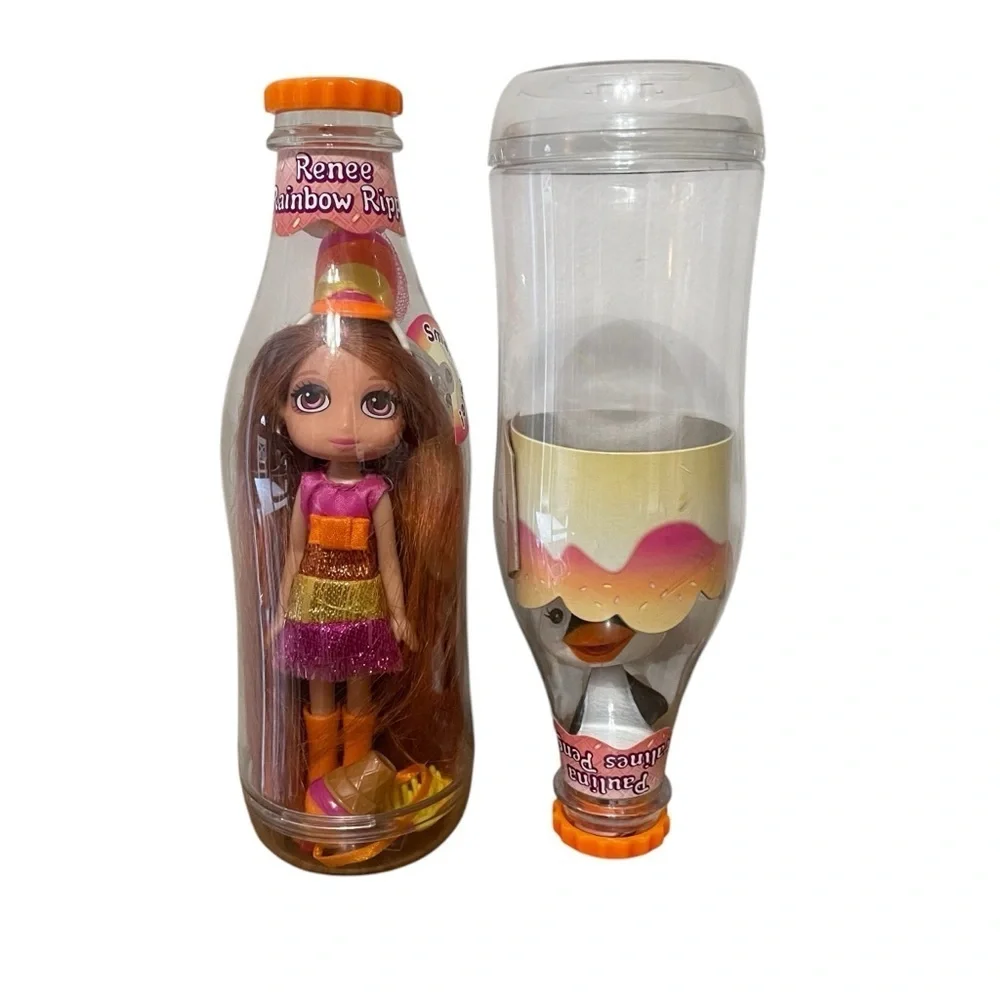 Yummi Land Soda Pop Doll Pet Renee Rainbow Ripple Paulina Pralines 2 Pc Set